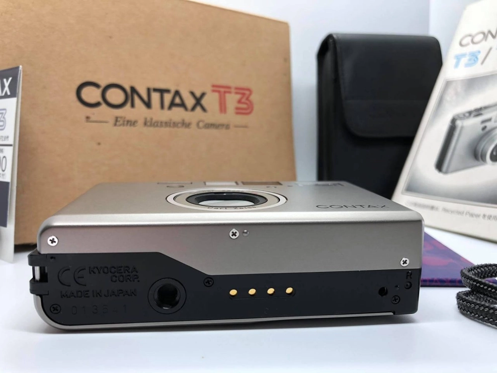 CONTAX T3 실버 풀구성팝니다. 콘탁스 T3 이미지
