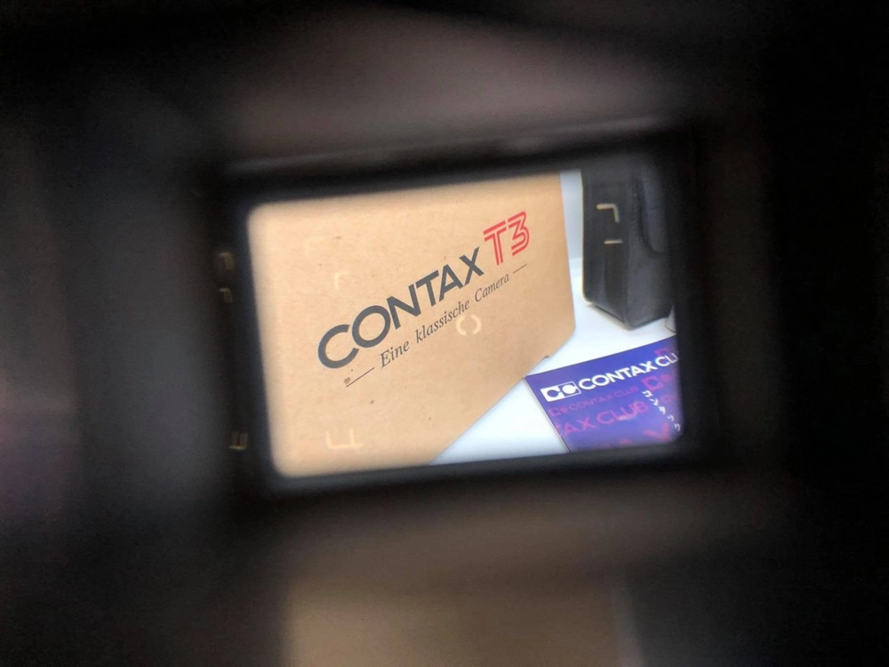 CONTAX T3 실버 풀구성팝니다. 콘탁스 T3 이미지