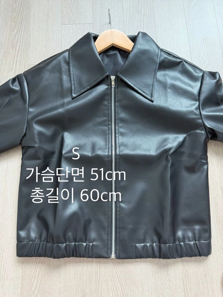 여성 가죽자켓 S 이미지