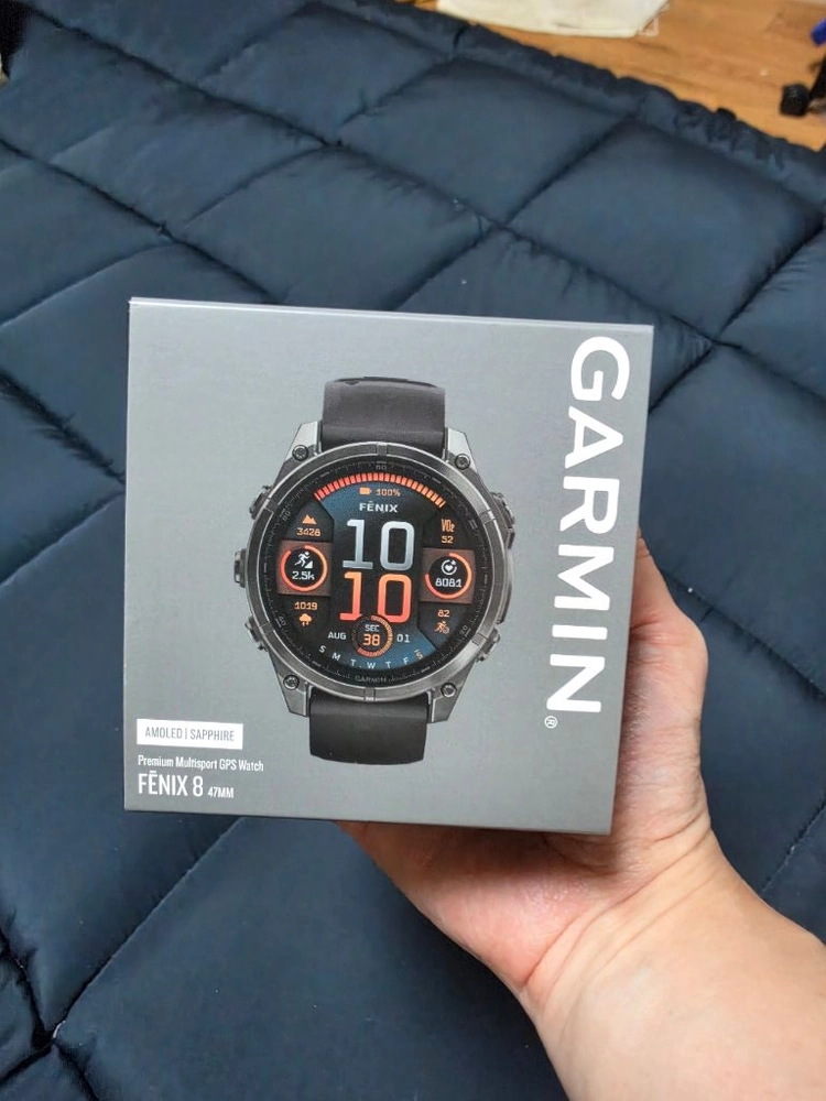 가민 피닉스 8 47mm AMOLED +추가 밴드 (겉박스분실) 이미지