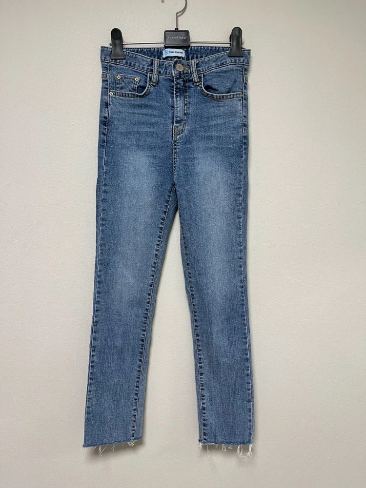(S) 맑은 중청 일자핏 데님 팬츠 청바지 이미지