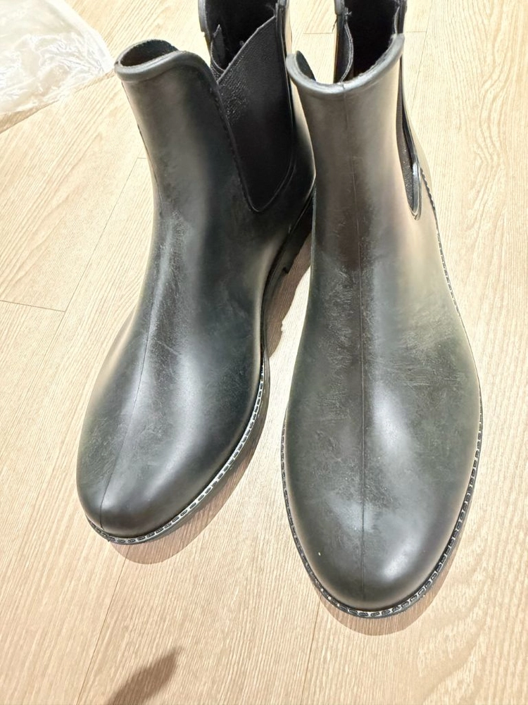 블랙 레인부츠 첼시부츠 230 (새제품) 이미지