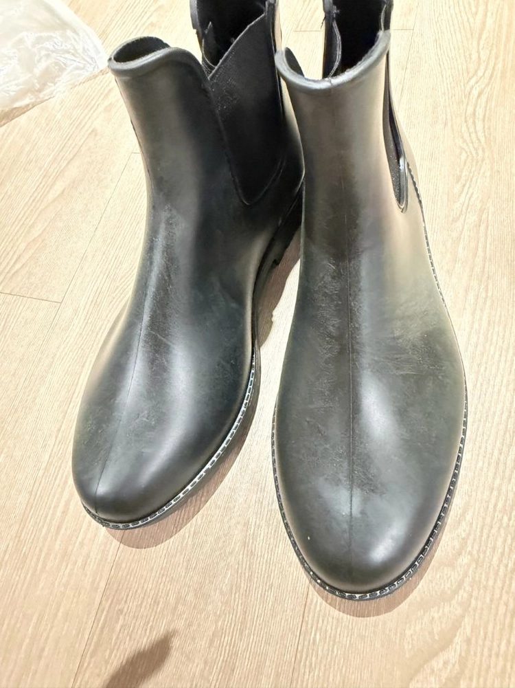 블랙 레인부츠 첼시부츠 230 (새제품) 이미지