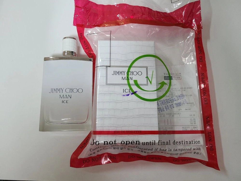 (새상품) 지미추 맨 아이스 향수 100ml 이미지