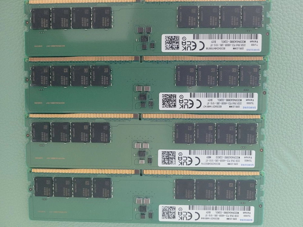 국내 정품 삼성 DDR5 32GB 4800 개당가격 이미지
