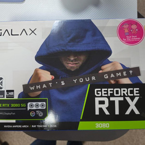 RTX 3080 12GB LHR 그래픽카드 이미지