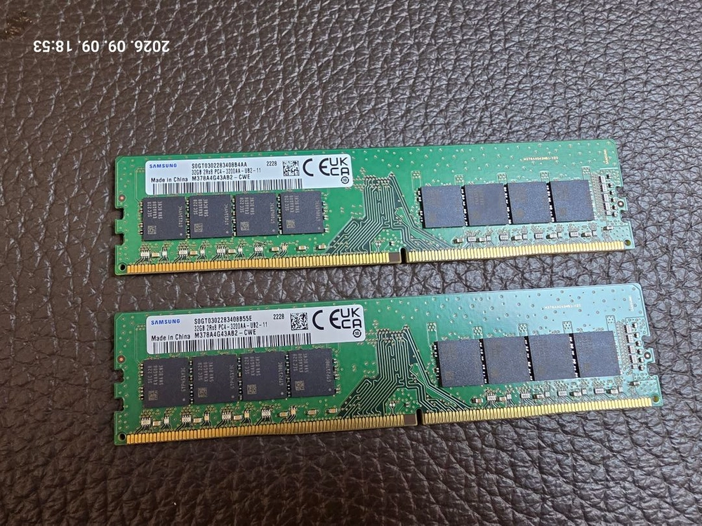 삼성 DDR4 32GB PC4-3200 램 2개 일괄 이미지