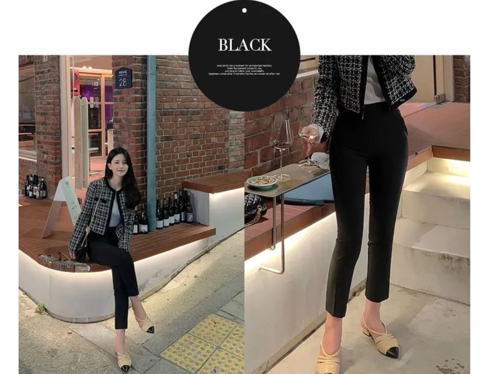 새상품 베니토 옆지퍼 슬랙스 / S 사이즈 이미지
