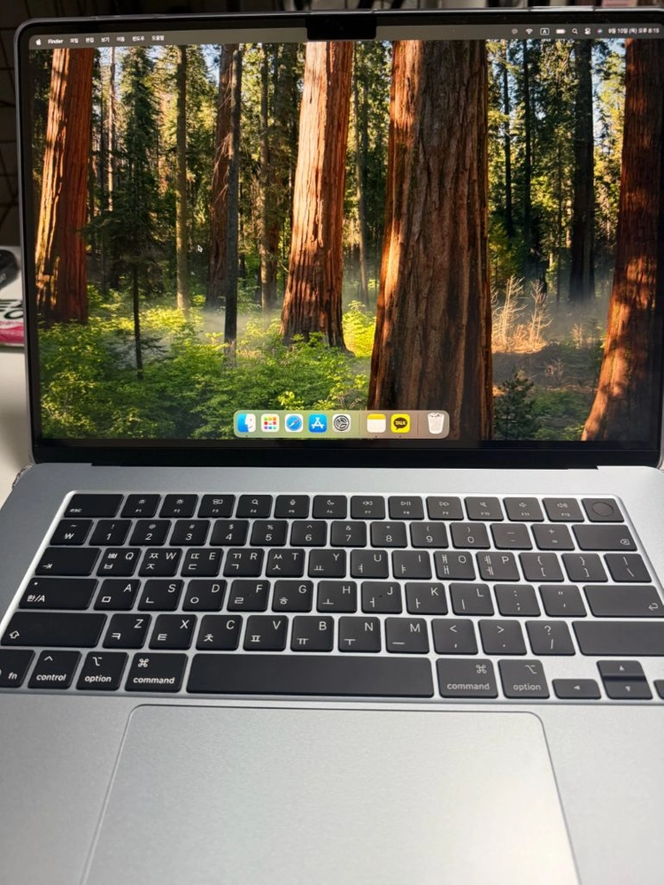 맥북에어 15인치 M4 / 16GB / 256GB 판매합니다 이미지