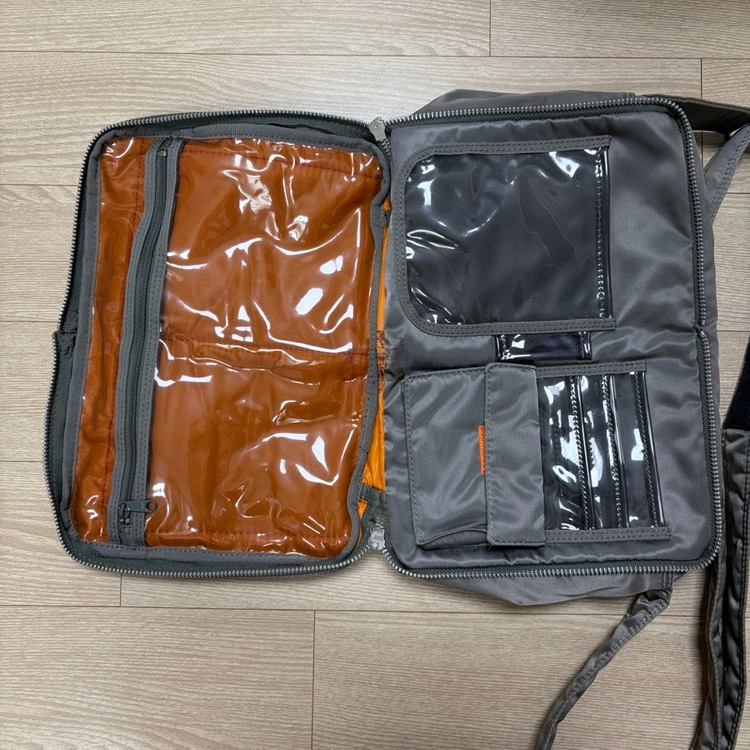 요시다포터 porter 탱커 숄더백 라지 L 실버그레이 이미지