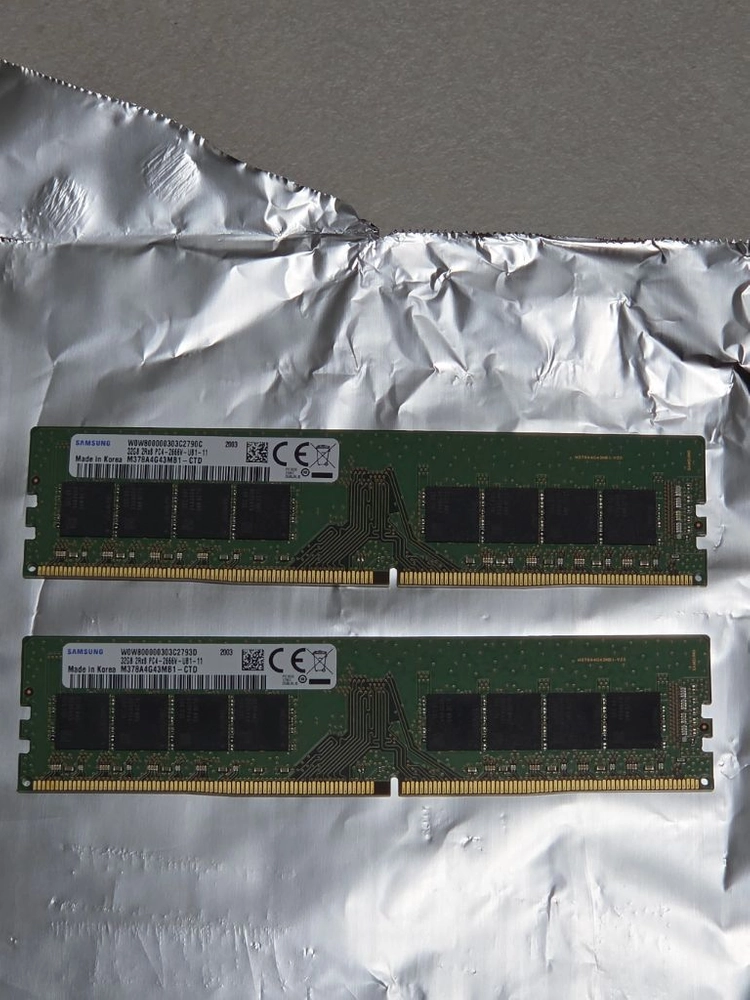 삼성 DDR4 32GB PC4-21300 2개 판매 이미지
