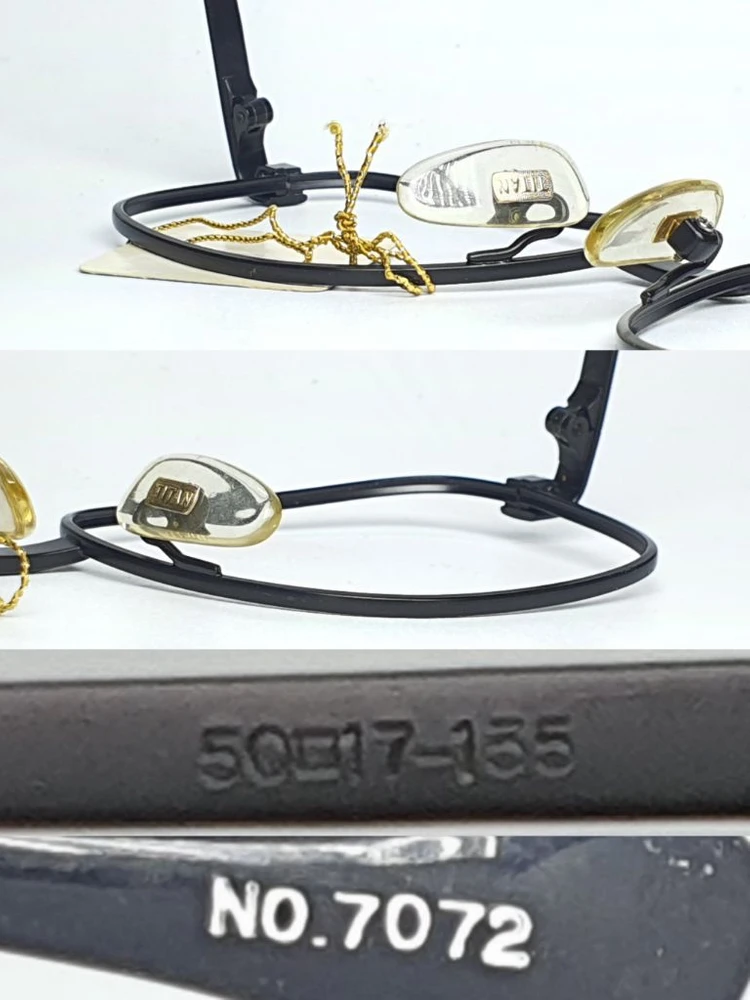 No.7072 안경테 50mm 스퀘어 웰링턴 일본 빈티지 데드스톡 아메카지 레트로 클래식 앤틱 복고 아이웨어 수입 이미지