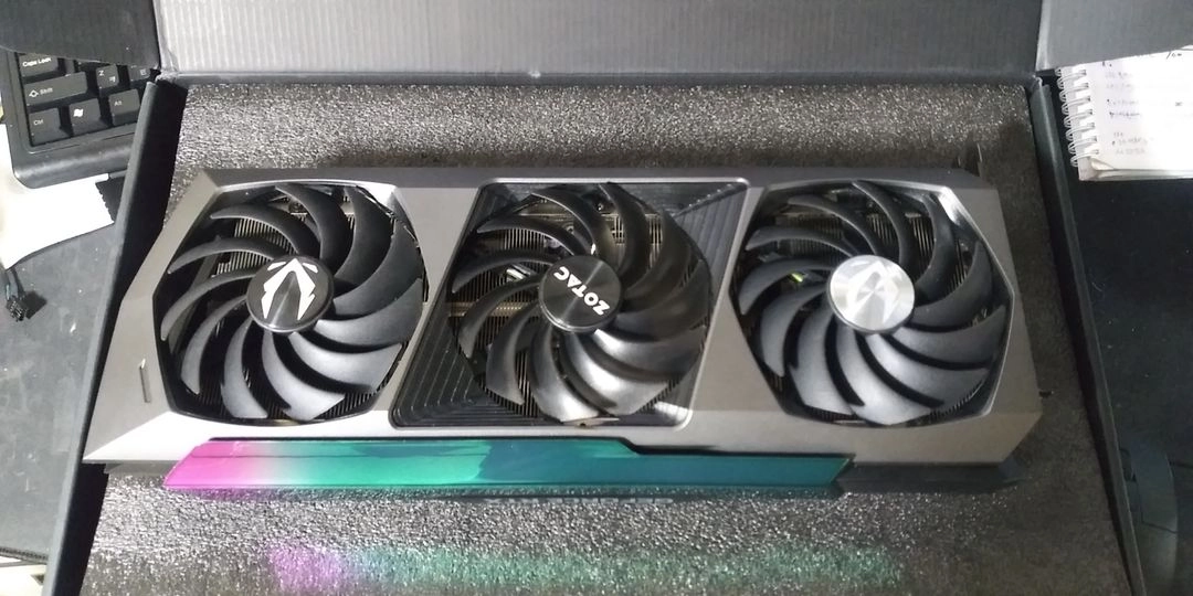 Zotac RTX 3080 Ti 검은호랑이 에디션 이미지