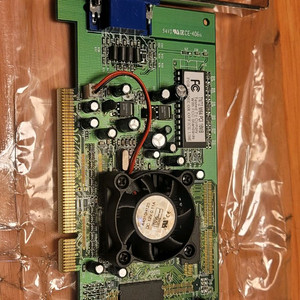 RIVA TNT2 M64 PCI VGA 그래픽카드 5장 펜티엄 CRT 이미지