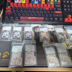 블루아카이브 카페 메모리얼 아크릴 키링 가챠 이미지