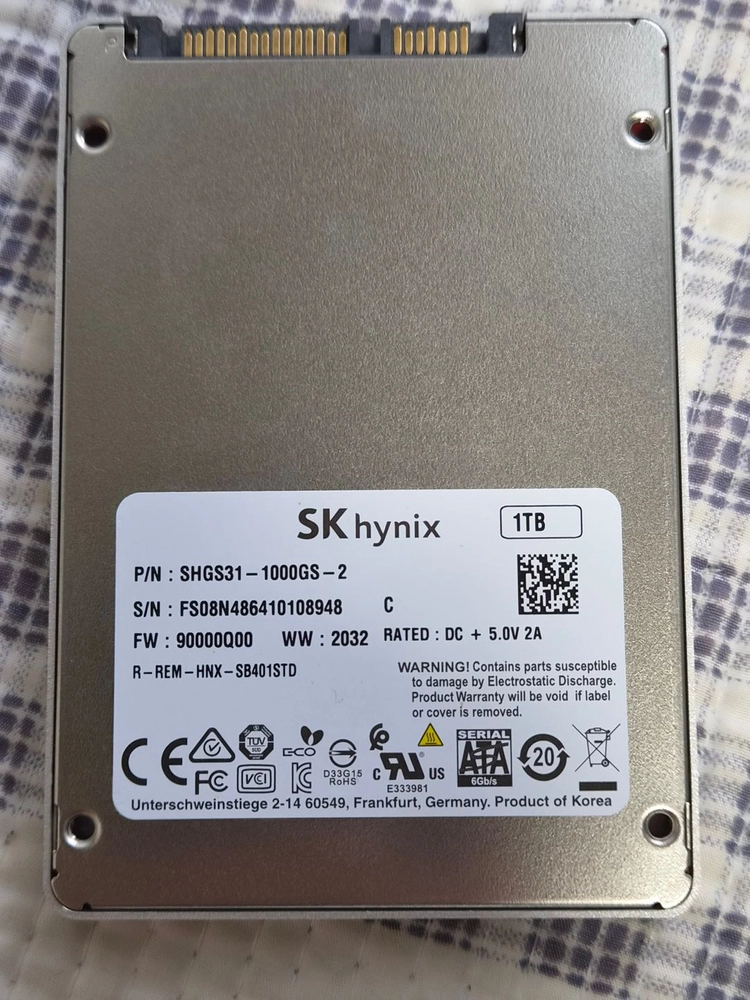 SK 하이닉스 GOLE P31 1TB SSD 이미지