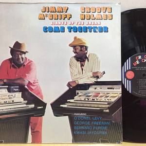 LP ; jimmy McGriff & groove holmes - giant of organ 지미 맥그리프 재즈 이미지