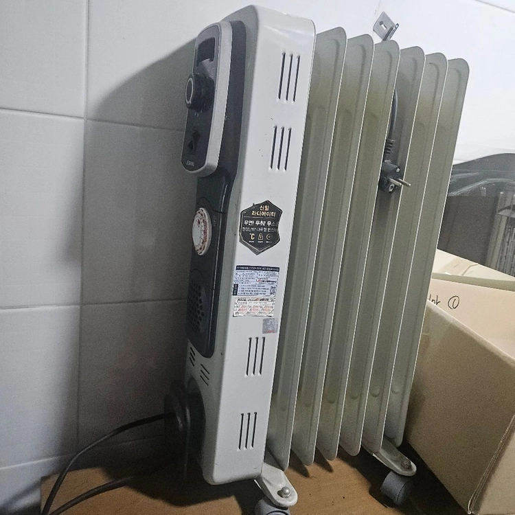 신일 라디에이터 7핀 온풍기 히터난로 전기난로 이미지