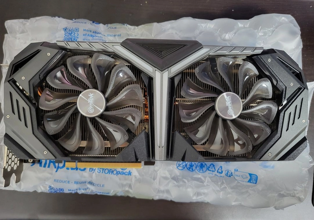 고장) 지포스 RTX 2070 SUPER 그래픽카드 이미지
