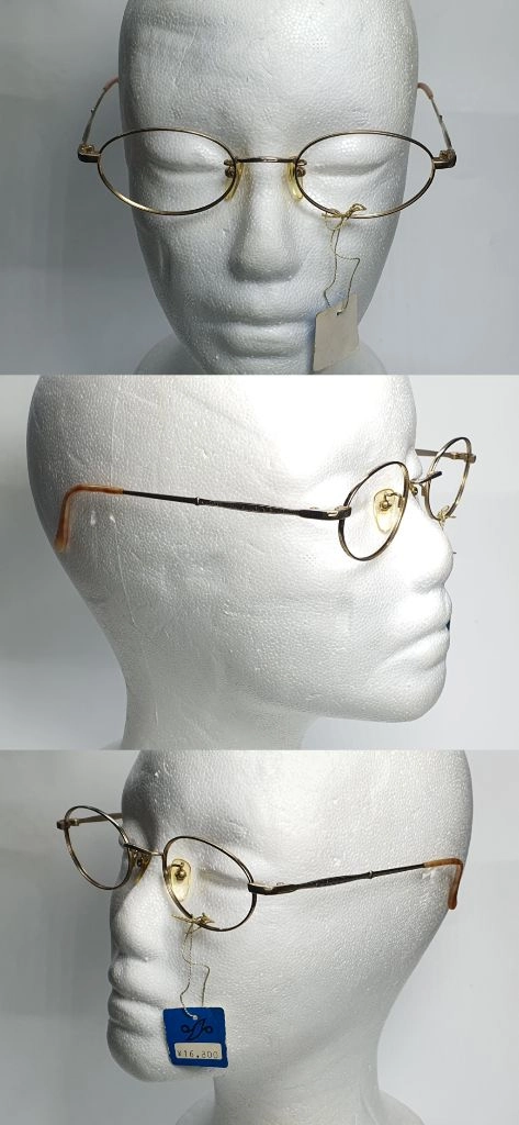 A.G.SPALDING&BROS BS-343 안경테 48mm 오벌형 긱시크 일본 빈티지 데드스톡 아메카지 레트로 이미지