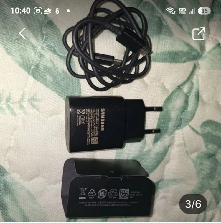 무료배송삼성정품 초고속충25W전기 어댑터.케이블 세트 이미지