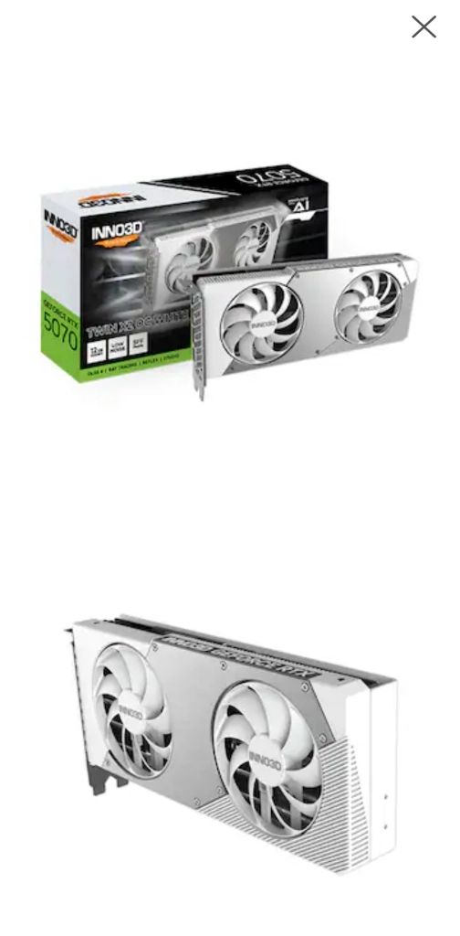 교환 INNO3D 5070 으로 갤럭시 5070TI 2팬 50만에교환원해요 - 안심되는 중고거래