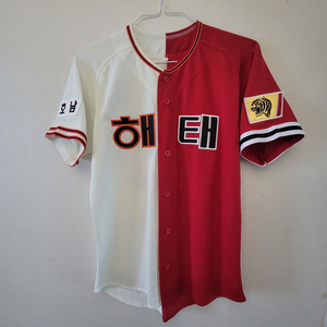 <새상품>해태타이거즈 올드야구 반반유니폼 90 선동열 이미지