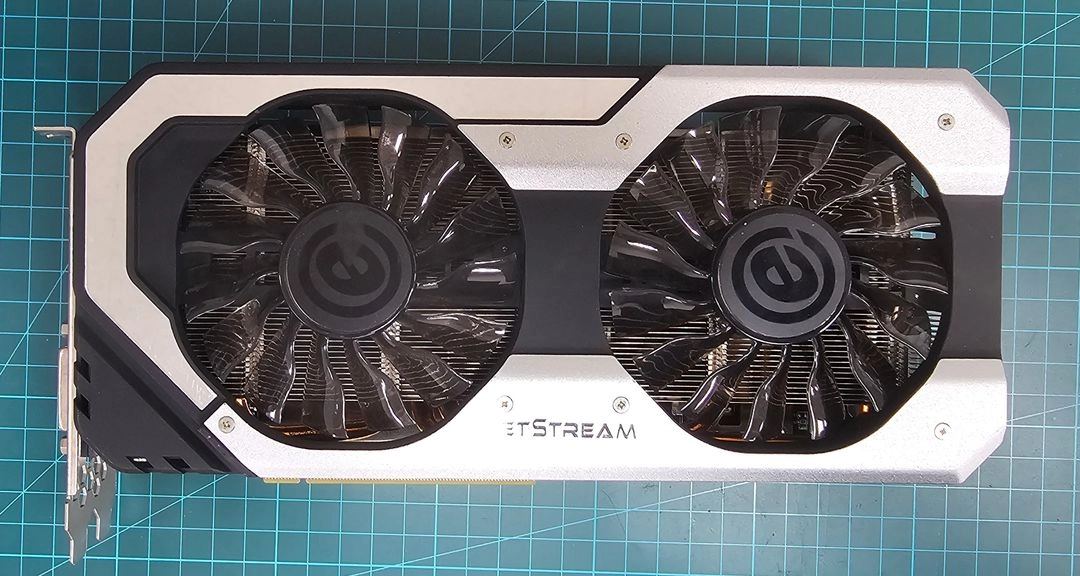 GTX 1060 Super JetStream 6G 그래픽카드 이미지