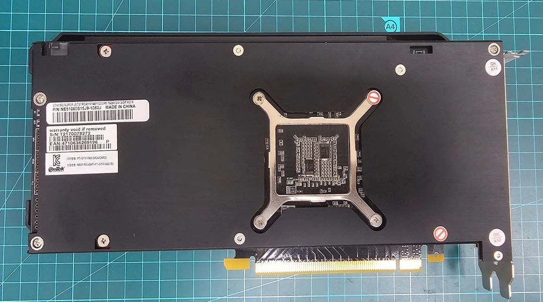 GTX 1060 Super JetStream 6G 그래픽카드 이미지