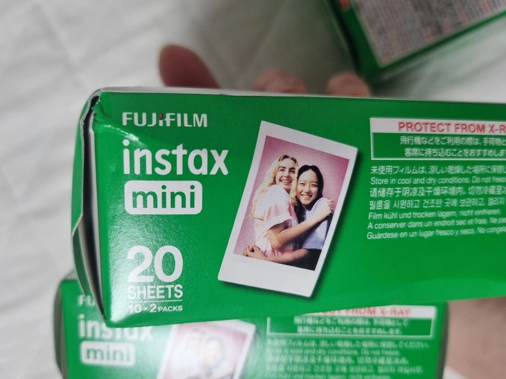 미개봉 인스탁스 미니 필름 160장+미니앨범+포토체어 새상품 후지필름 이미지