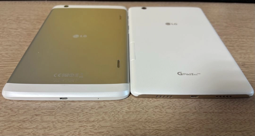 LG G패드3 8.0 FHD와 G패드1 8.0 와이파이용 2대 일괄 판매 이미지