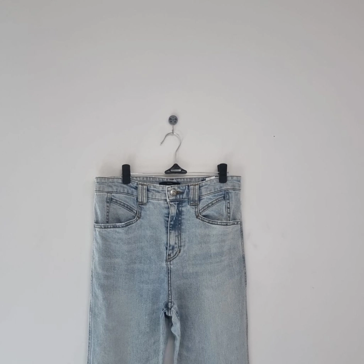 SYSTEM 시스템 22-23SS 라이트블루 데님 팬츠 67사이즈 이미지