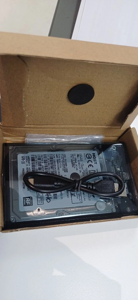 1000GB(1tb) USB3.1 외장하드 상태좋음 깨끗함1테라 이미지