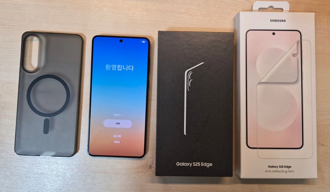갤럭시S25 엣지 Edge 자급제 512GB 제트블랙 이미지