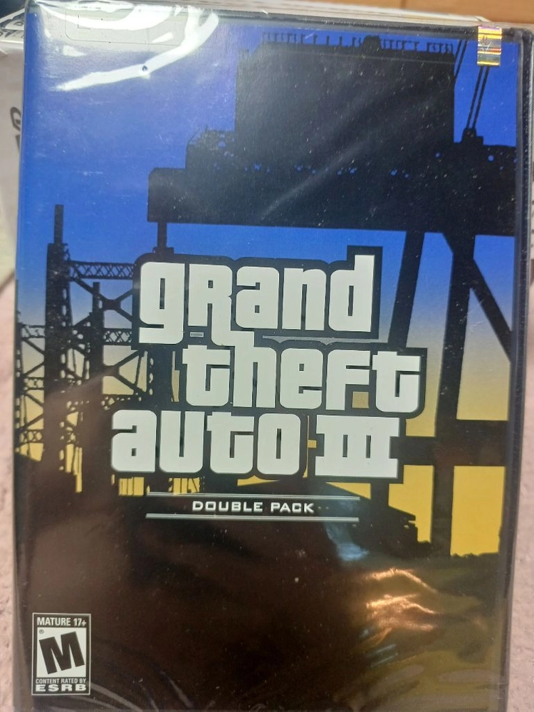 ps2 타이틀 gta3 미개봉 - 안심되는 중고거래