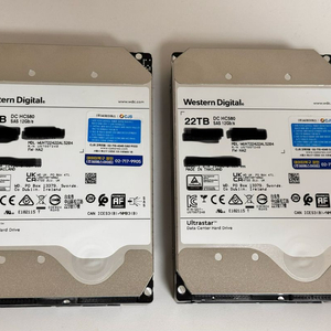 울트라스타 HC580 SAS 22TB HDD 판매합니다. 이미지