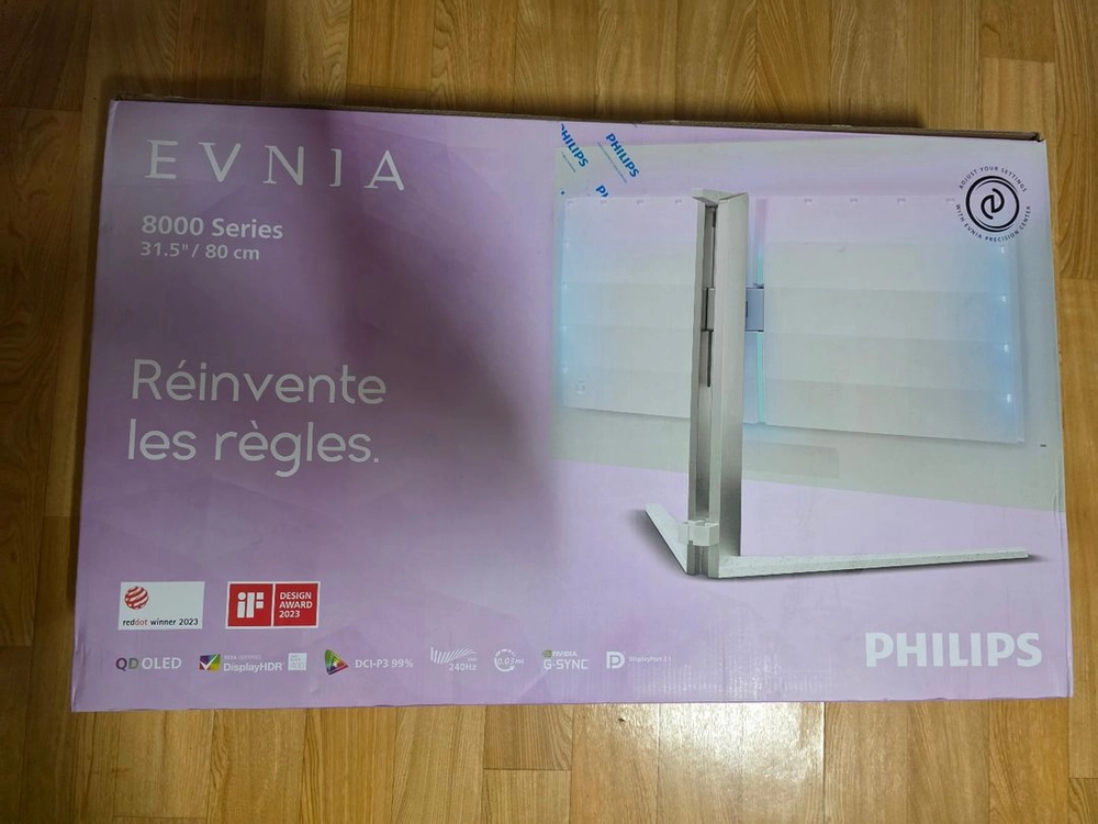 필립스 에브니아 32M2N8900 UHD OLED 모니터 이미지