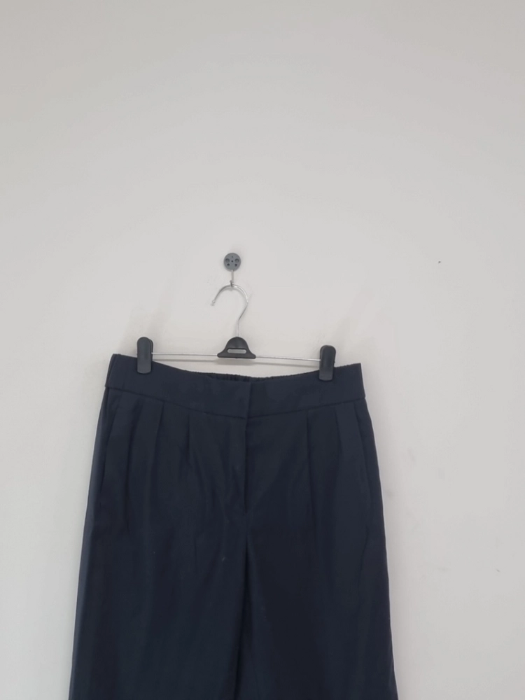 R2W 네이비 뒷밴딩 코튼 팬츠 2사이즈 상태좋음 이미지