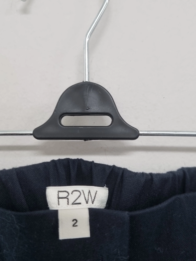 R2W 네이비 뒷밴딩 코튼 팬츠 2사이즈 상태좋음 이미지