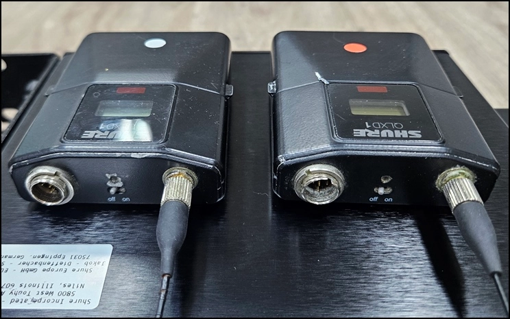 [중고] 슈어(SHURE) QLXD4 / QLXD1 밸트팩 무선마이크 시스템 (총 5채널 / G50: 470~534 이미지