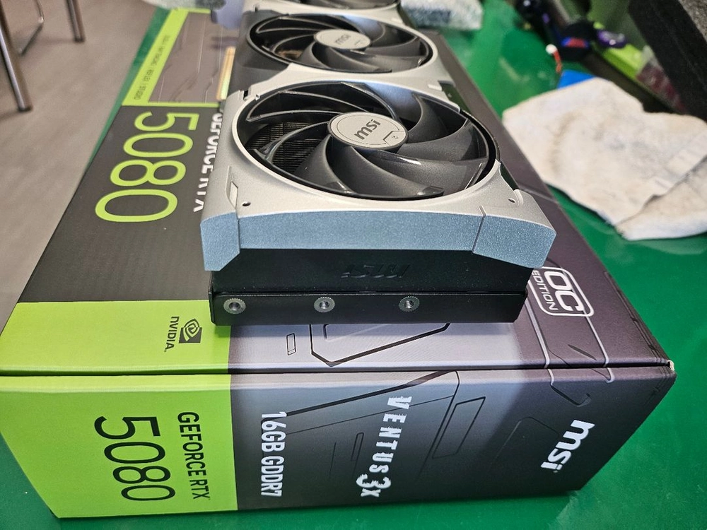 MSI RTX 5080 16G VENTUS 3X OC PLUS - 안심되는 중고거래