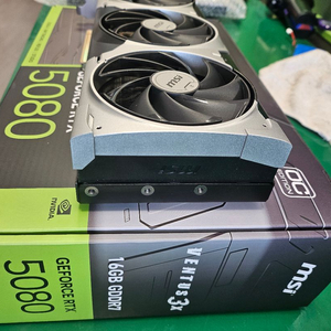 MSI RTX 5080 16G VENTUS 3X OC PLUS 이미지