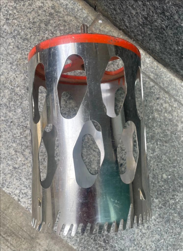 스티로폼 홀쏘 단열재 롱홀쏘 d152mm x h210mm SDS 타입 헐커터 상태 좋은 제품 팝니다. 이미지