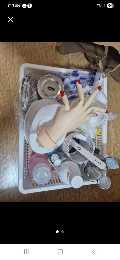 국가고시 네일아트 풀세트 이미지