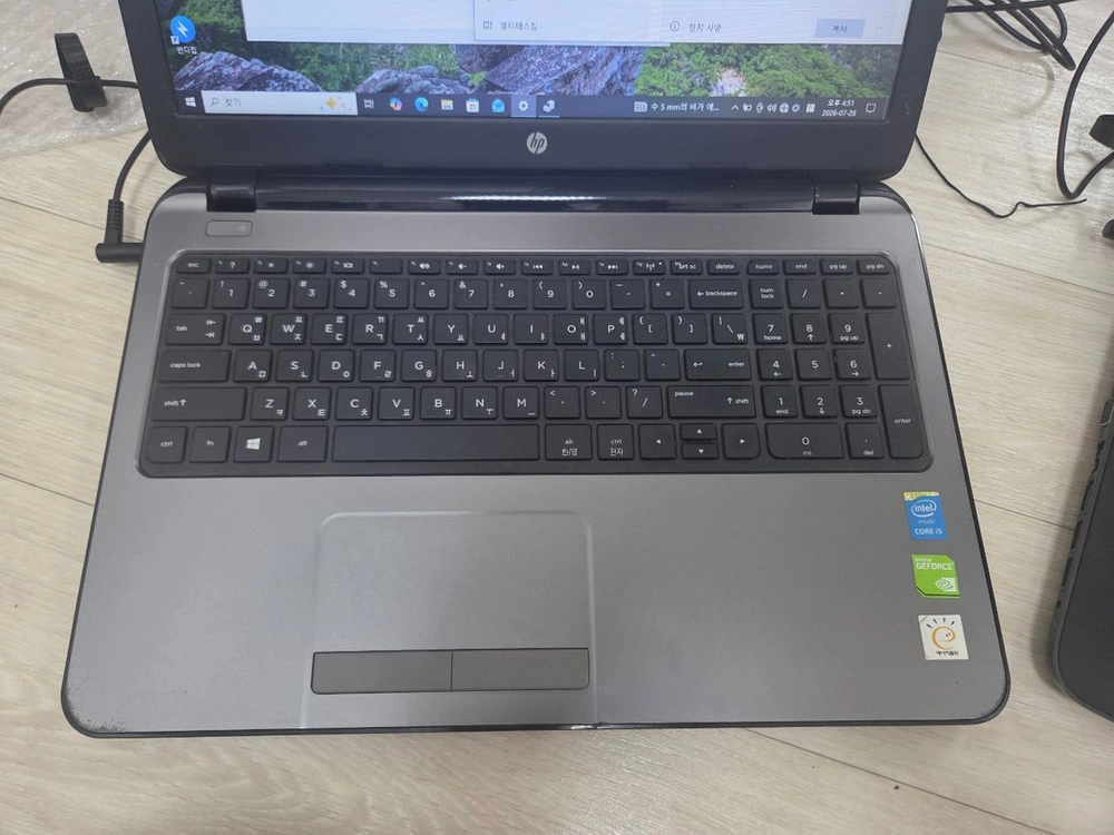 hp 노트북 15인치 i5 지포스 이미지