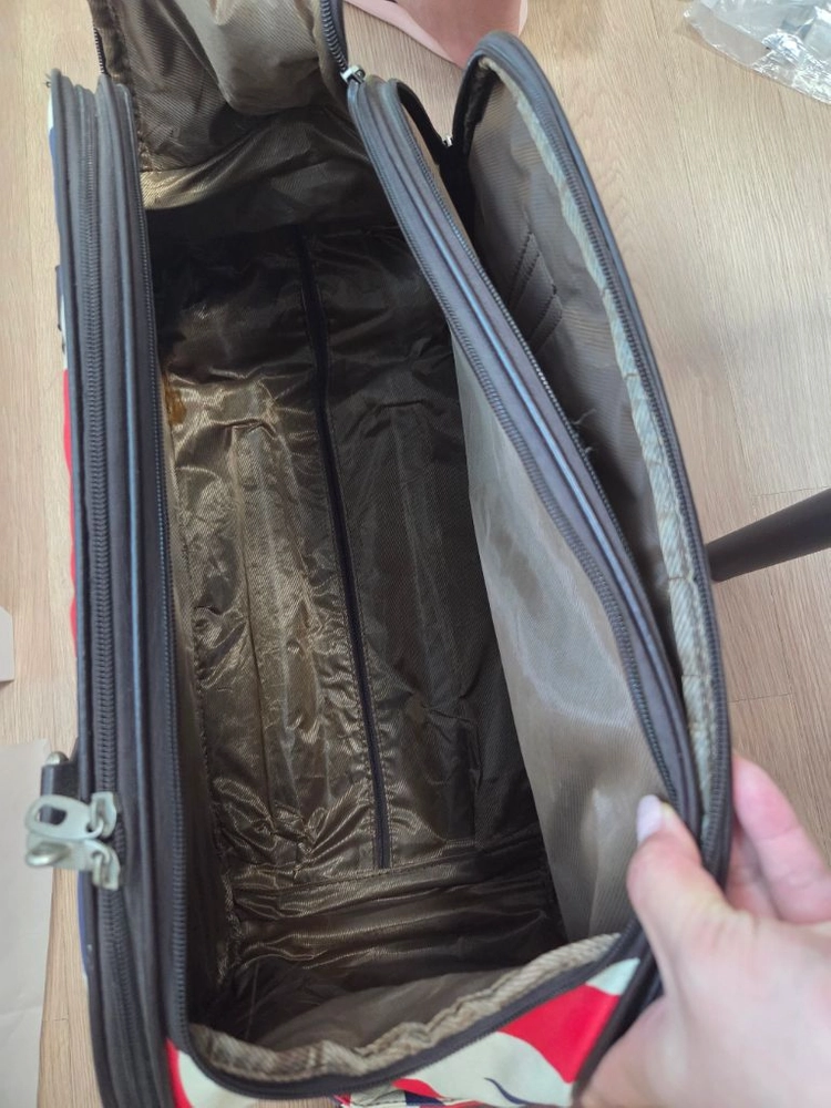 영국 국기 패턴 캐리어 이미지