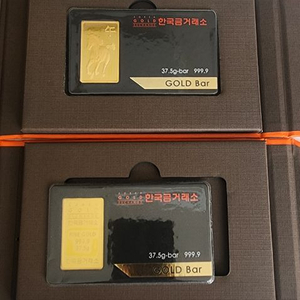 한국금거래소 골드바 37.5g 이미지
