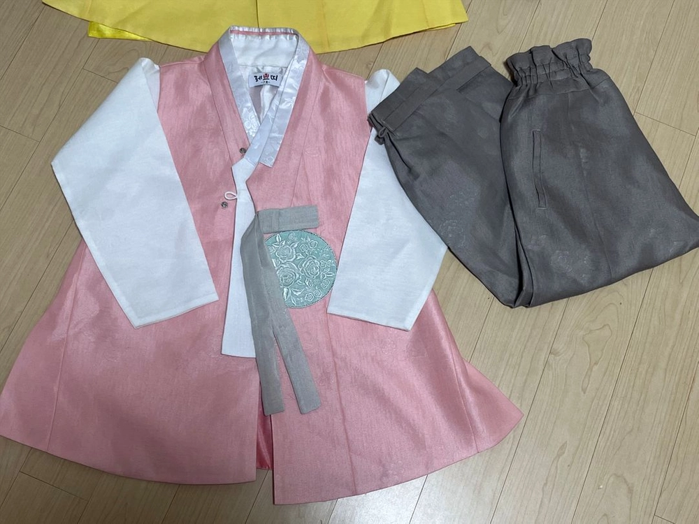 쌍둥이 남아 아동 한복 (7호) 이미지