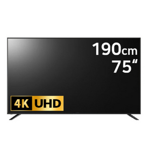 75인치 UHD 4K LED TV(새제품 무료배송) 이미지