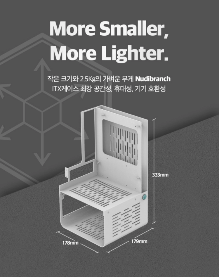 영재컴퓨터 NUDI BRANCH (화이트) itx 오픈케이스 벤치 PC 케이스 - 안심되는 중고거래